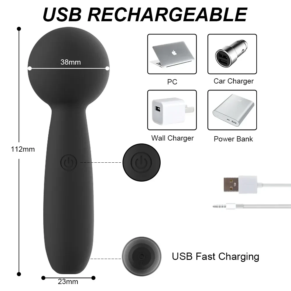 usb aufladbarer klitorisvibrator silikon