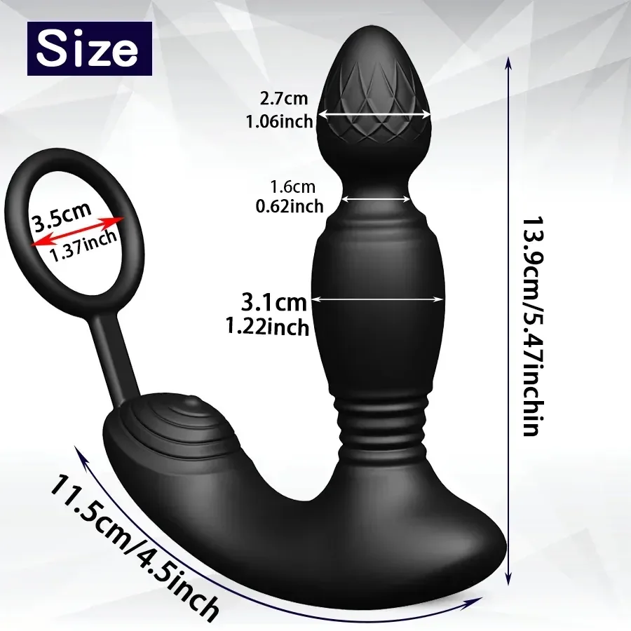 usb aufladbarer prostata massager