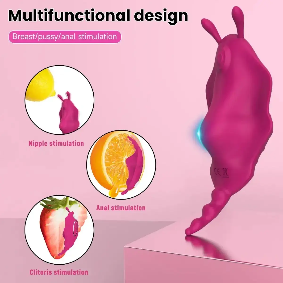 usb aufladbarer silikon vibrator klein