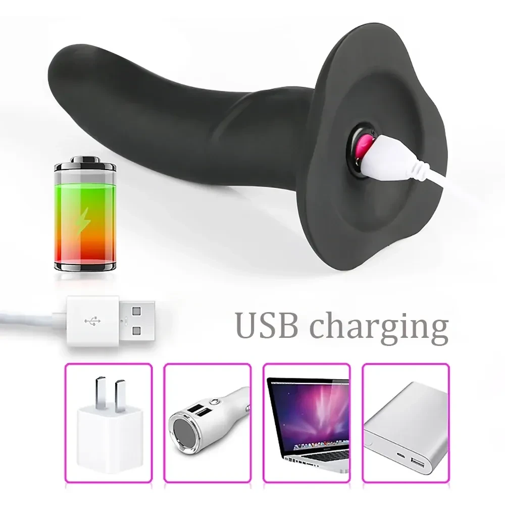 usb wiederaufladbarer strap on dildo