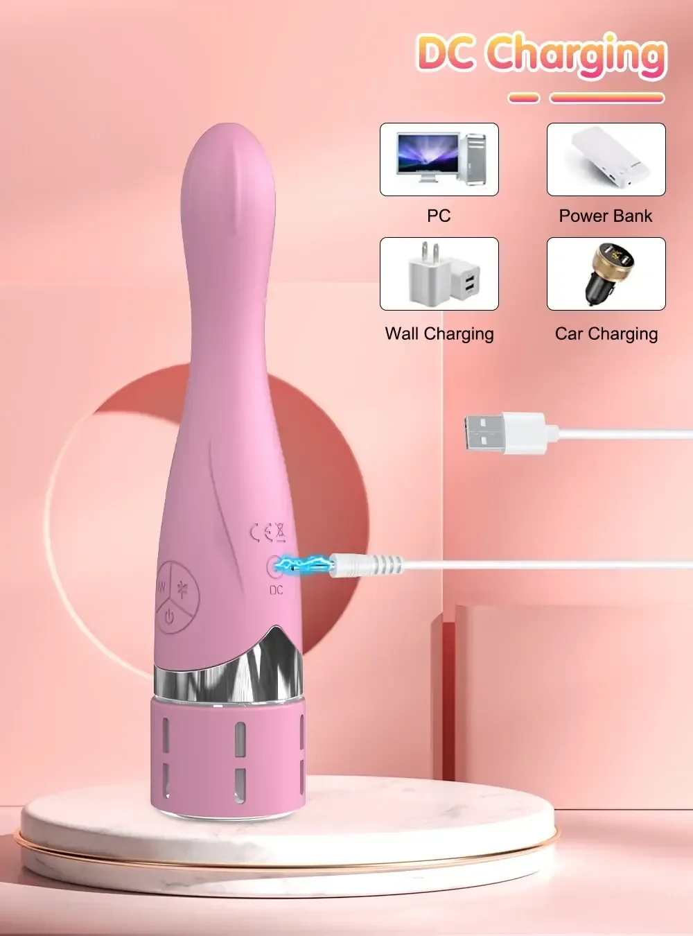 vaginaler vibrator silikon heizfunktion