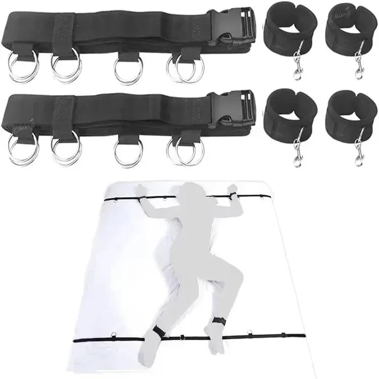 verstellbare bettgurten bondage