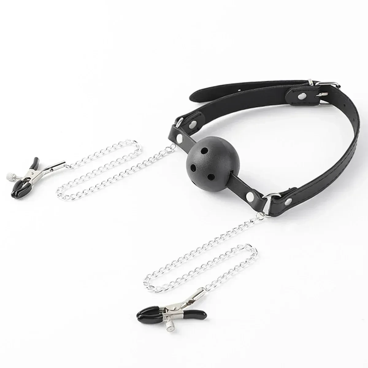 verstellbare leder fesseln fur neck