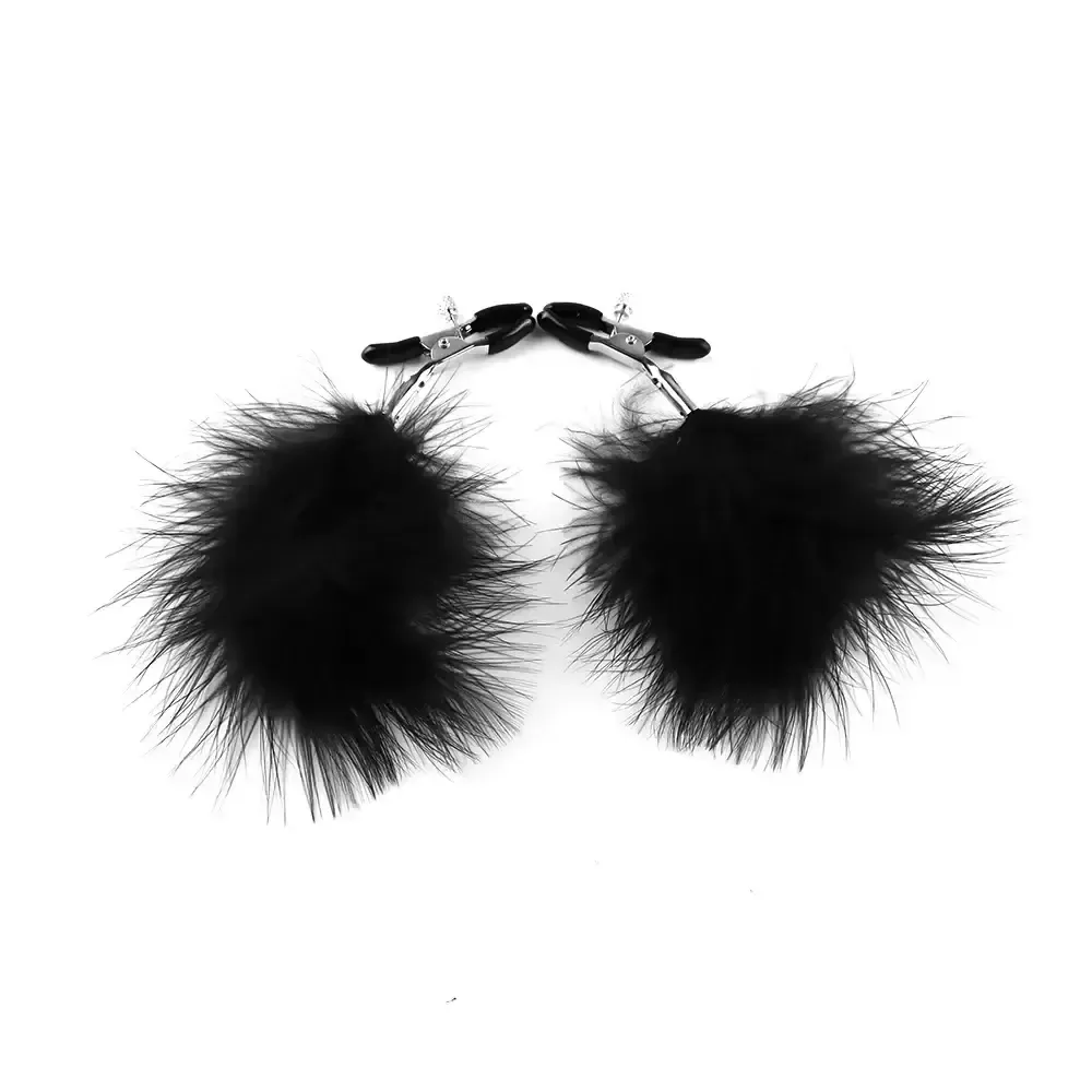 verstellbare nippelklemmen weiches leder