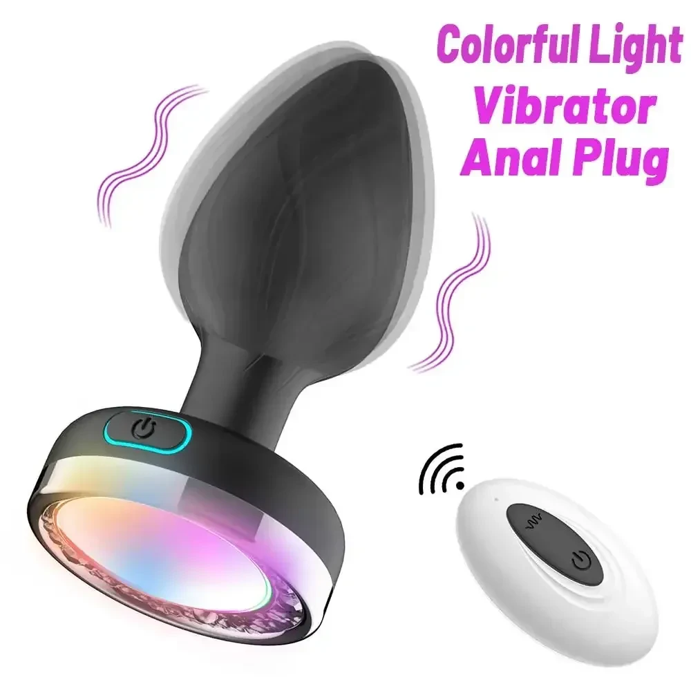 vibrations anal plug prostata massage