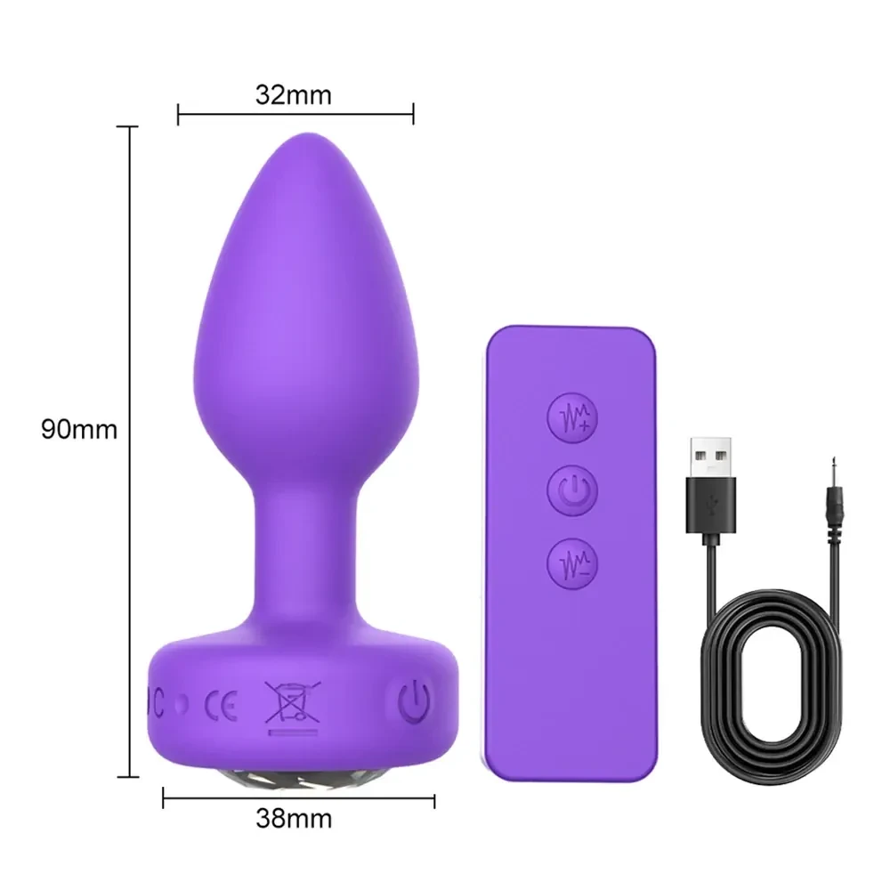 vibrations analdildo mit fernbedienung