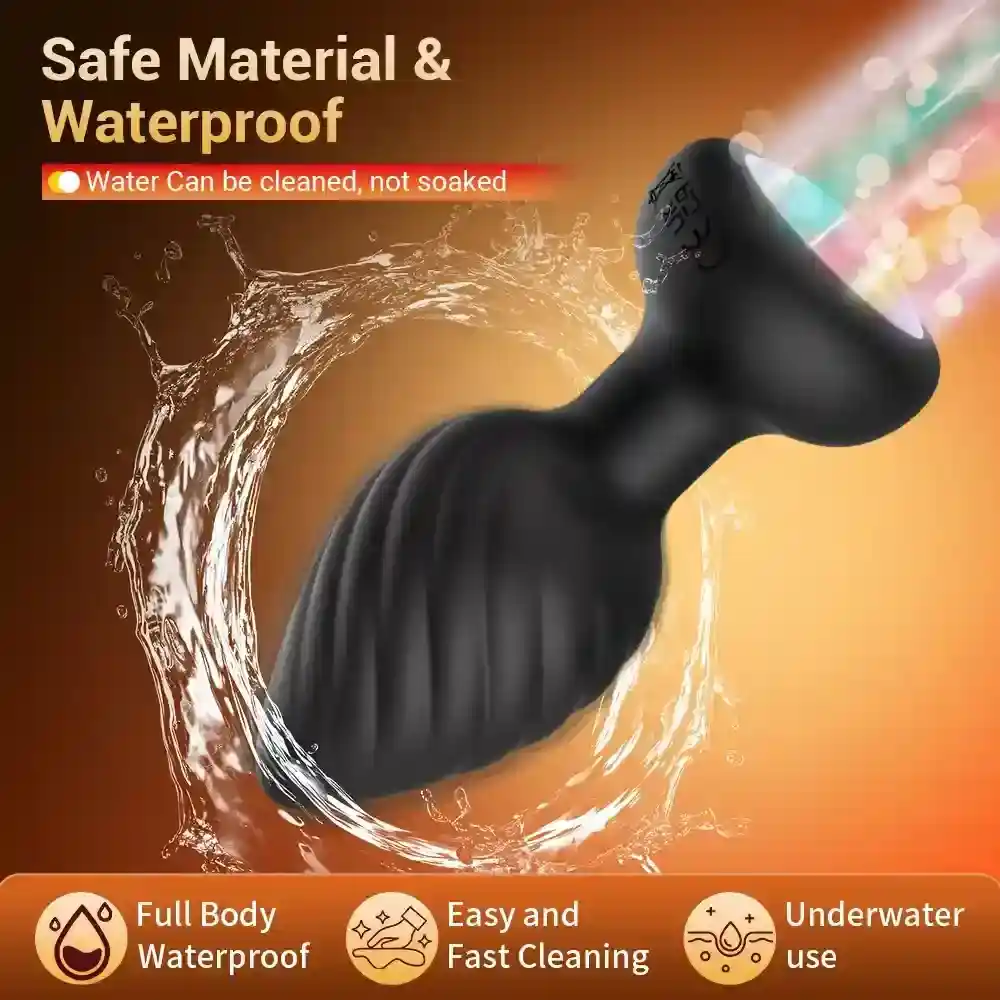 vibrations analplug mit fernbedienung 1