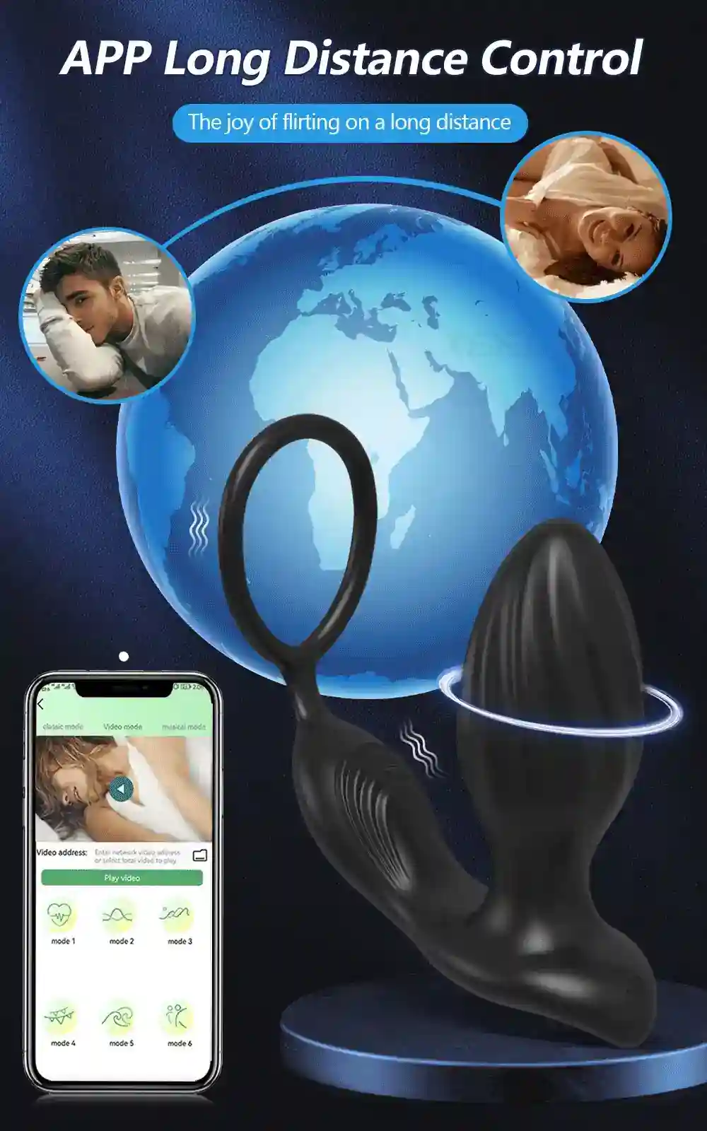 vibrations analplug mit fernbedienung