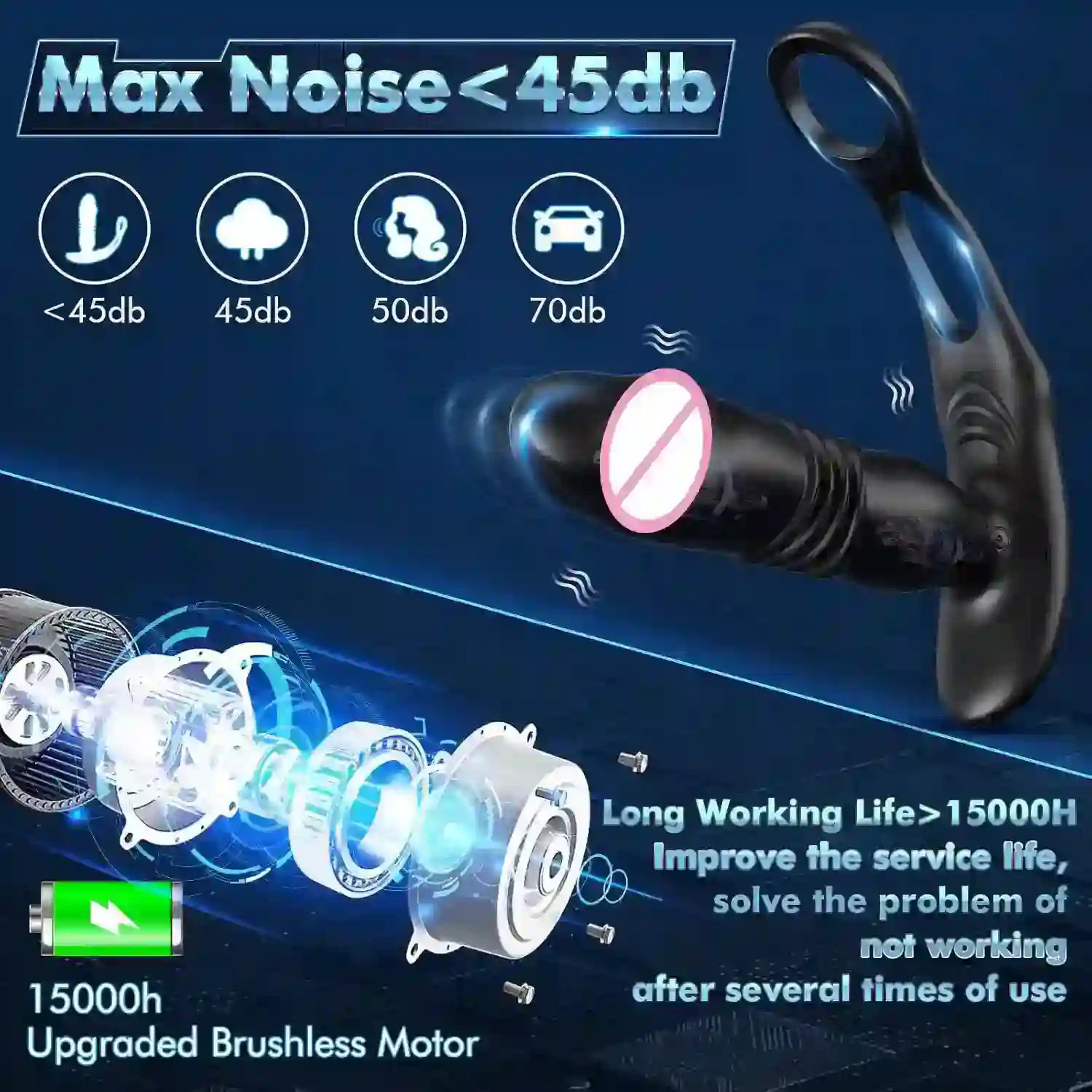 vibrations dildo fur anal stimulation