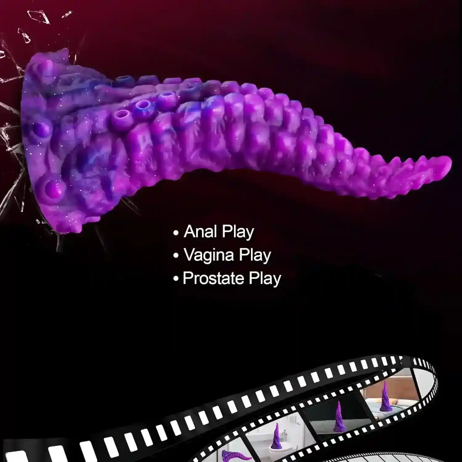 vibrations dildo tentakel design