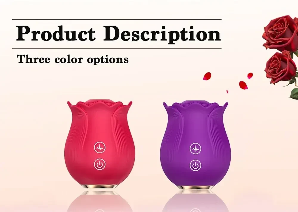 vibrierender rosen klitorissauger silikon