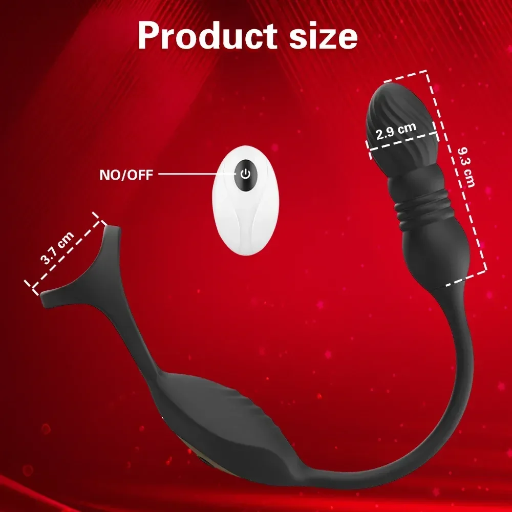 wasserdichter anal vibrator 9 frequenzen