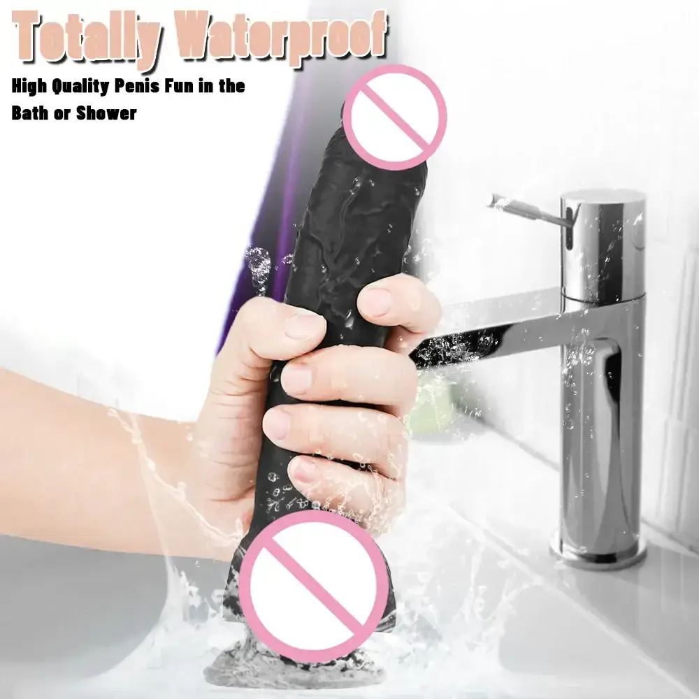 wasserdichter analdildo mit saugnapf