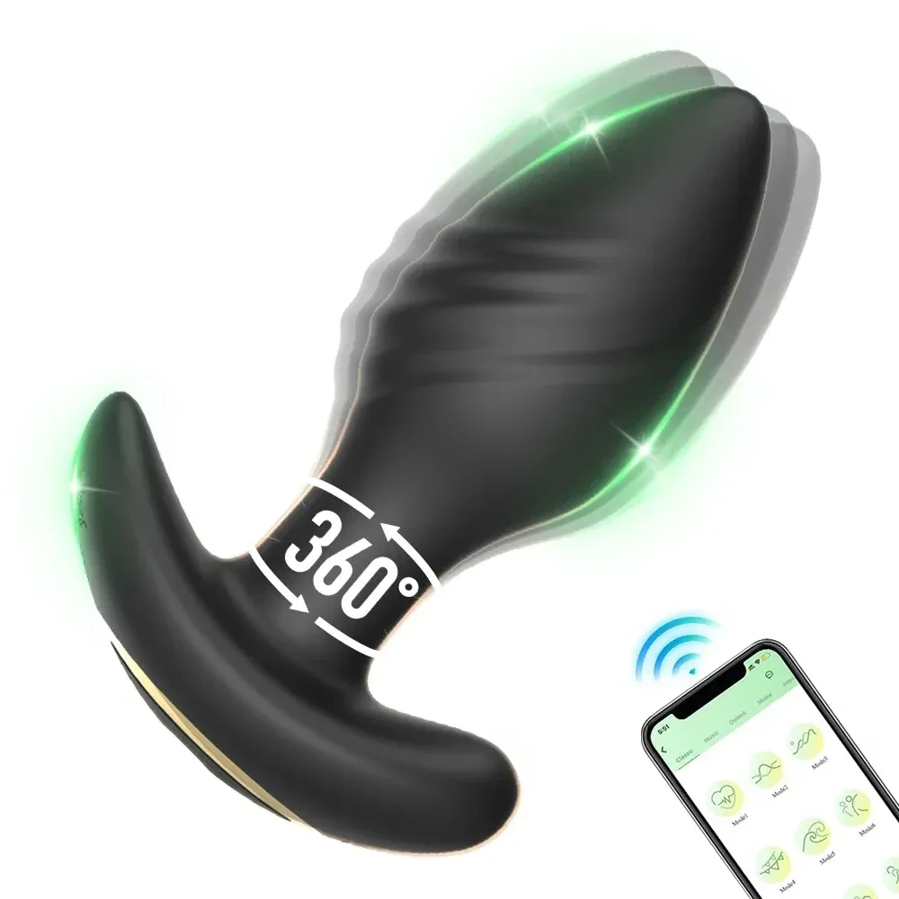 wasserdichter analdildo rotierend