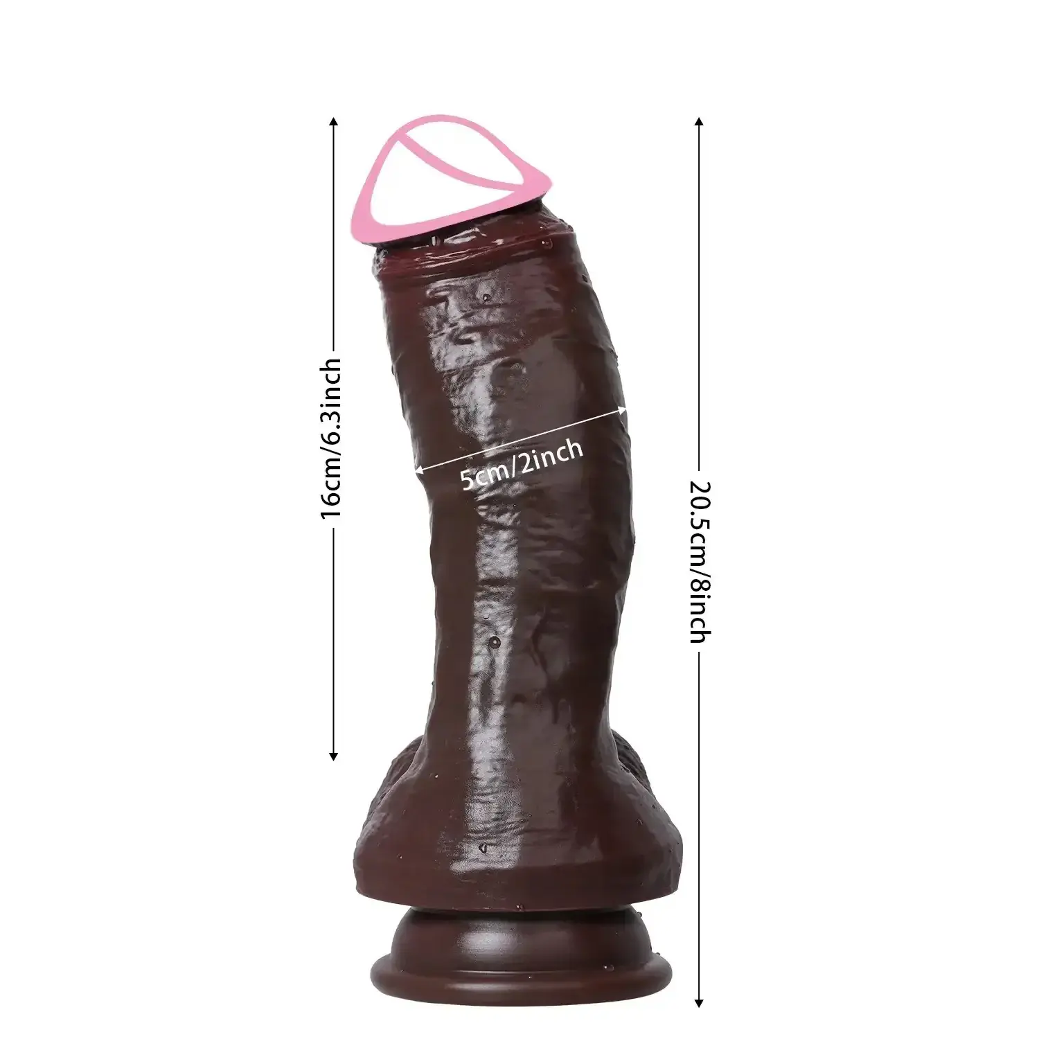 wasserdichter doppel dildo saugnapf basis
