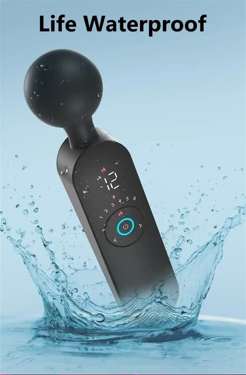 wasserdichter massage vibrator silikon
