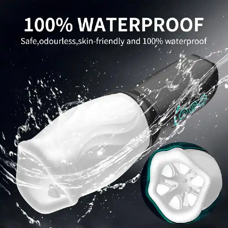 wasserdichter masturbator becher rot