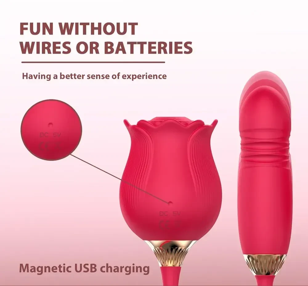 wasserdichter rosen vibrator leise