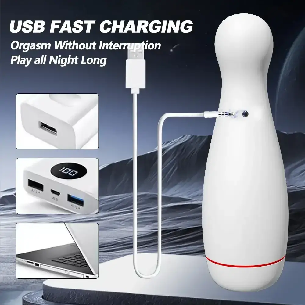 wasserdichter silikon masturbator