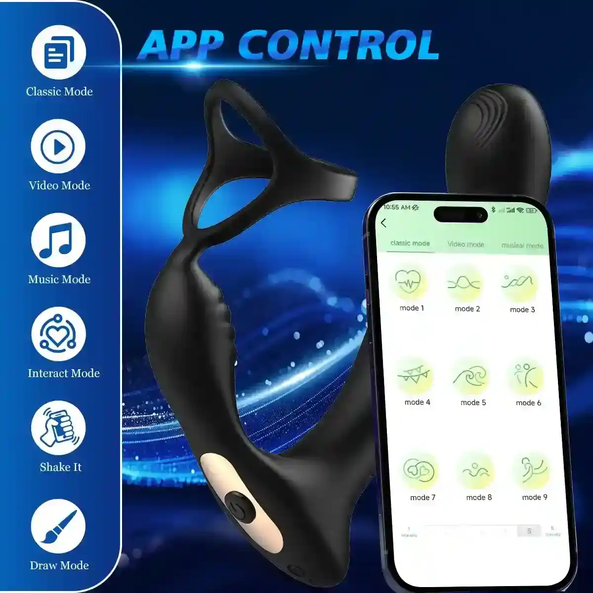 wasserdichter silikon vibrator fur prostata