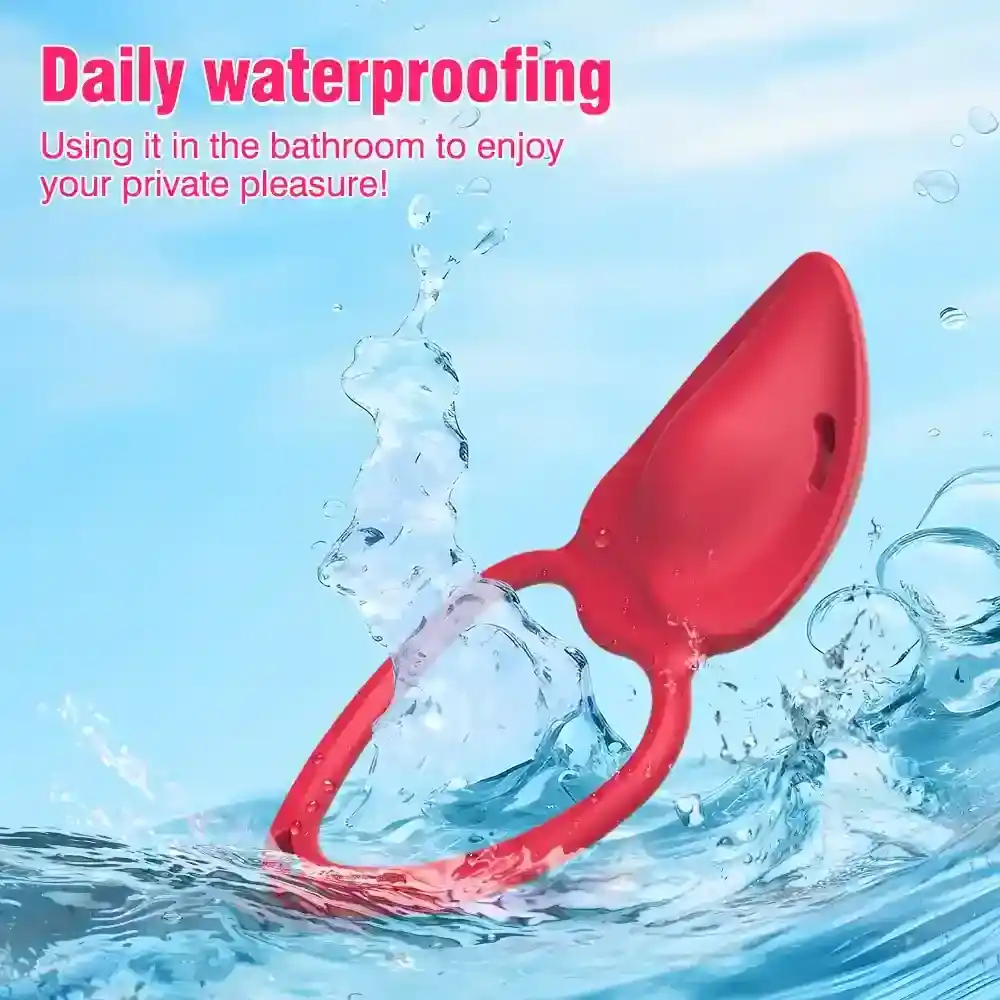 wasserdichter silikon vibrator lila