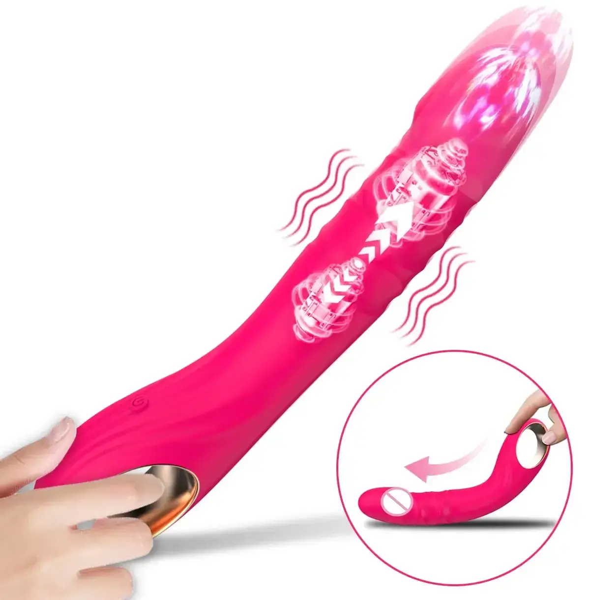 wasserdichter vibrationsdildo usb aufladbar