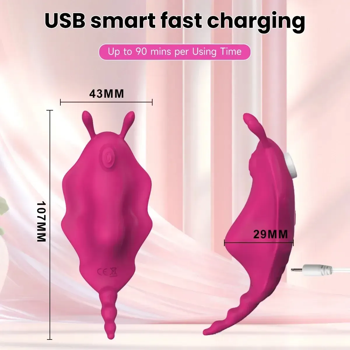 wasserfester vibrator für vaginale stimulation