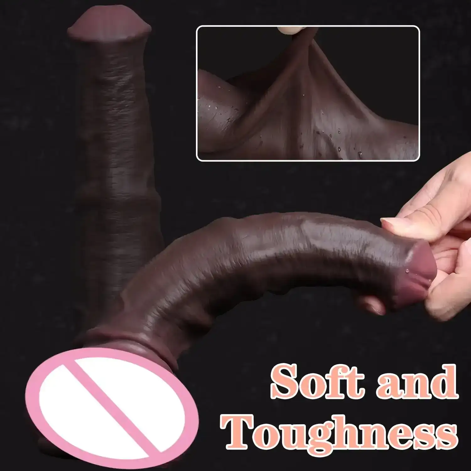 weicher analdildo mit saugnapf groß