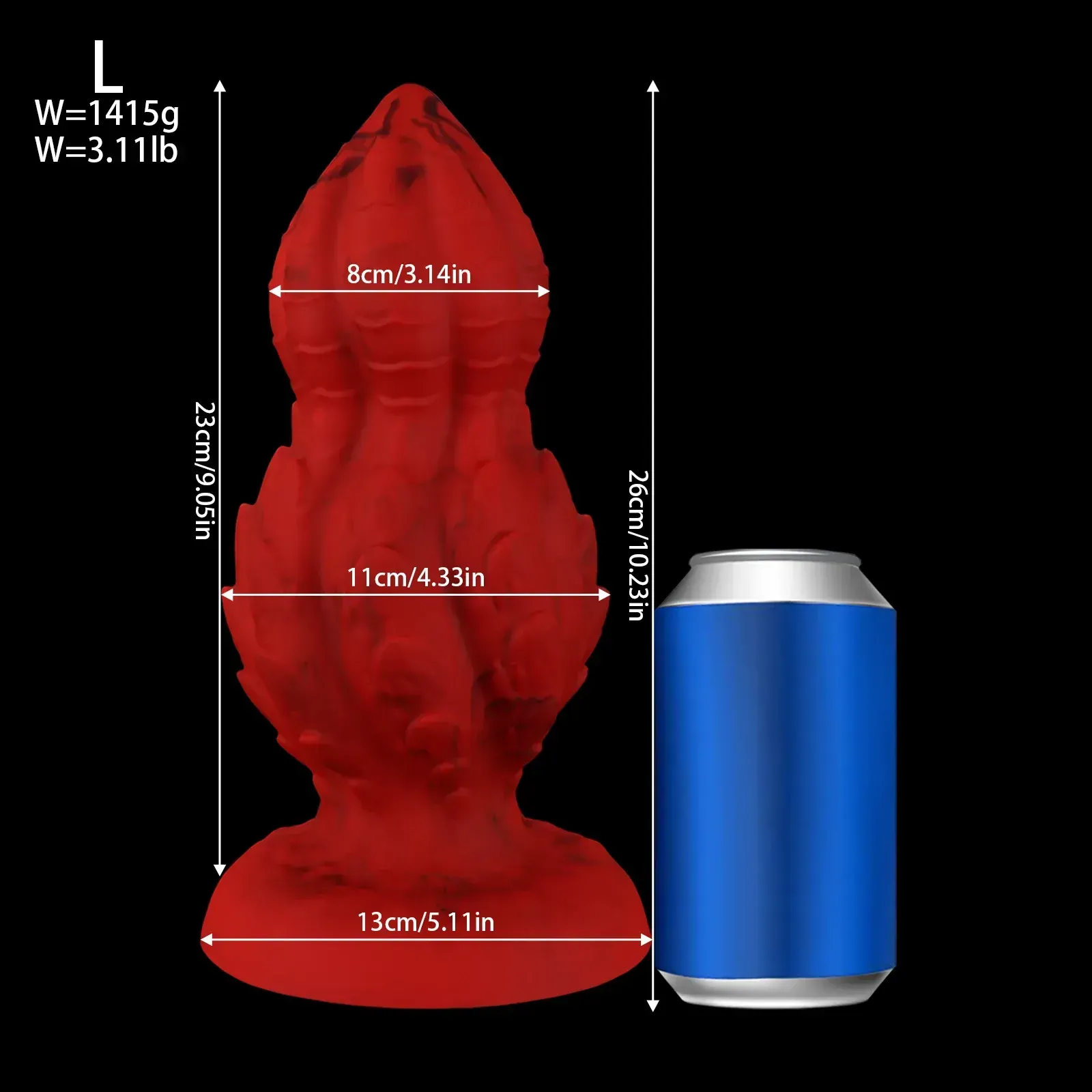 weicher silikon anal plug xl