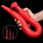 weicher silikon analplug t-form basis