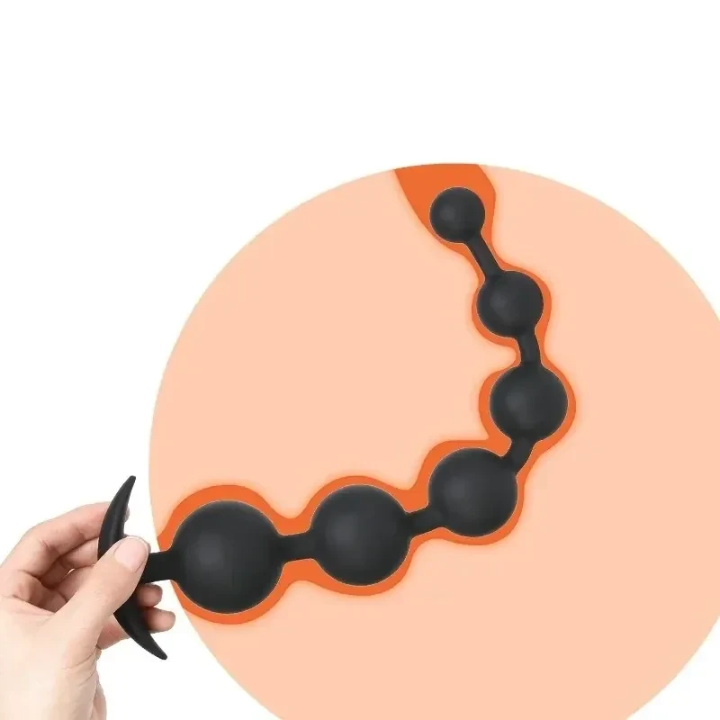 weiches silikon analsex spielzeug perlen