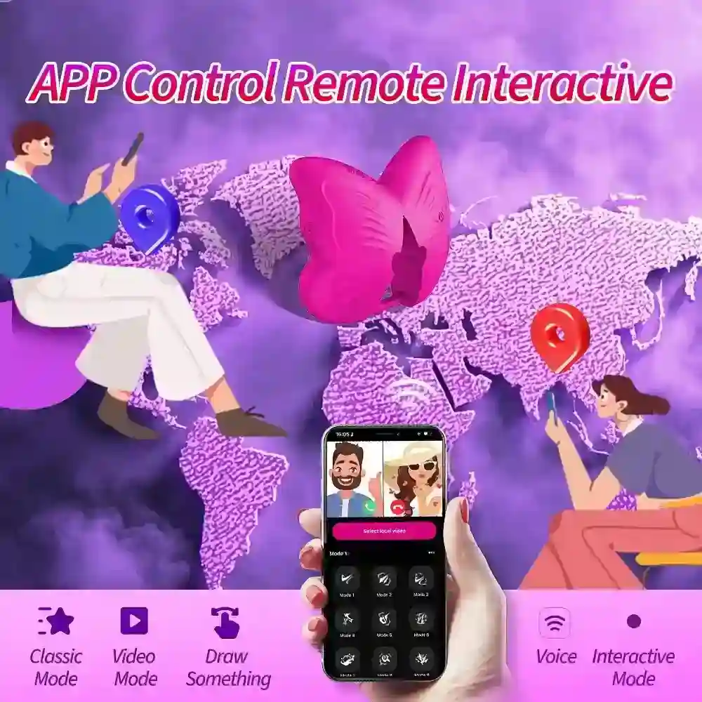 wiederaufladbare brustwarzenklemmen app