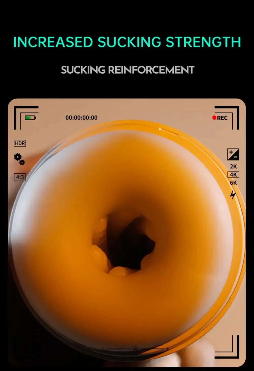 wiederaufladbarer masturbator einfache reinigung