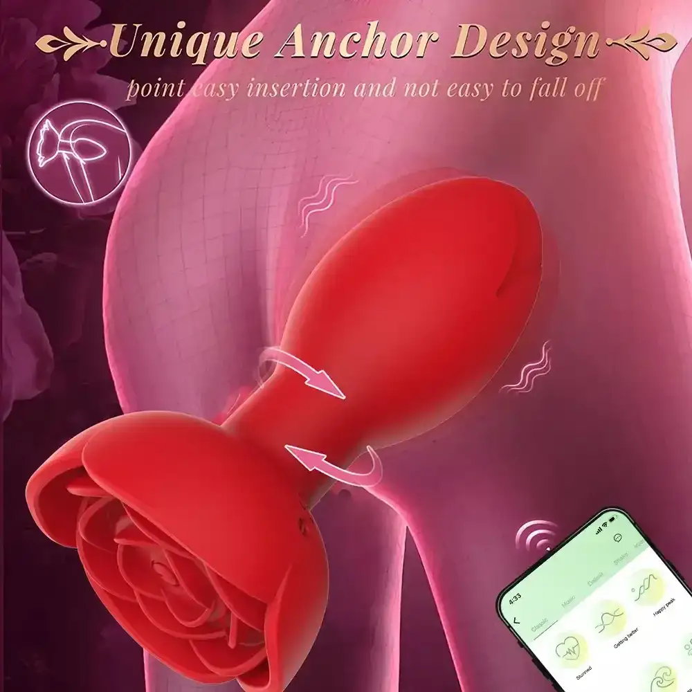 wiederaufladbarer vibrator mit app