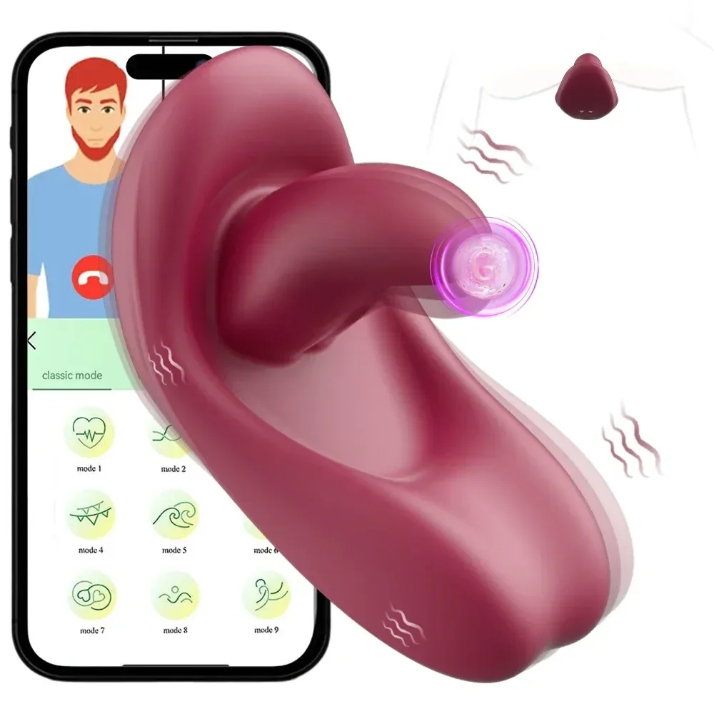 wiederaufladbarer vibrator mit app steuerung