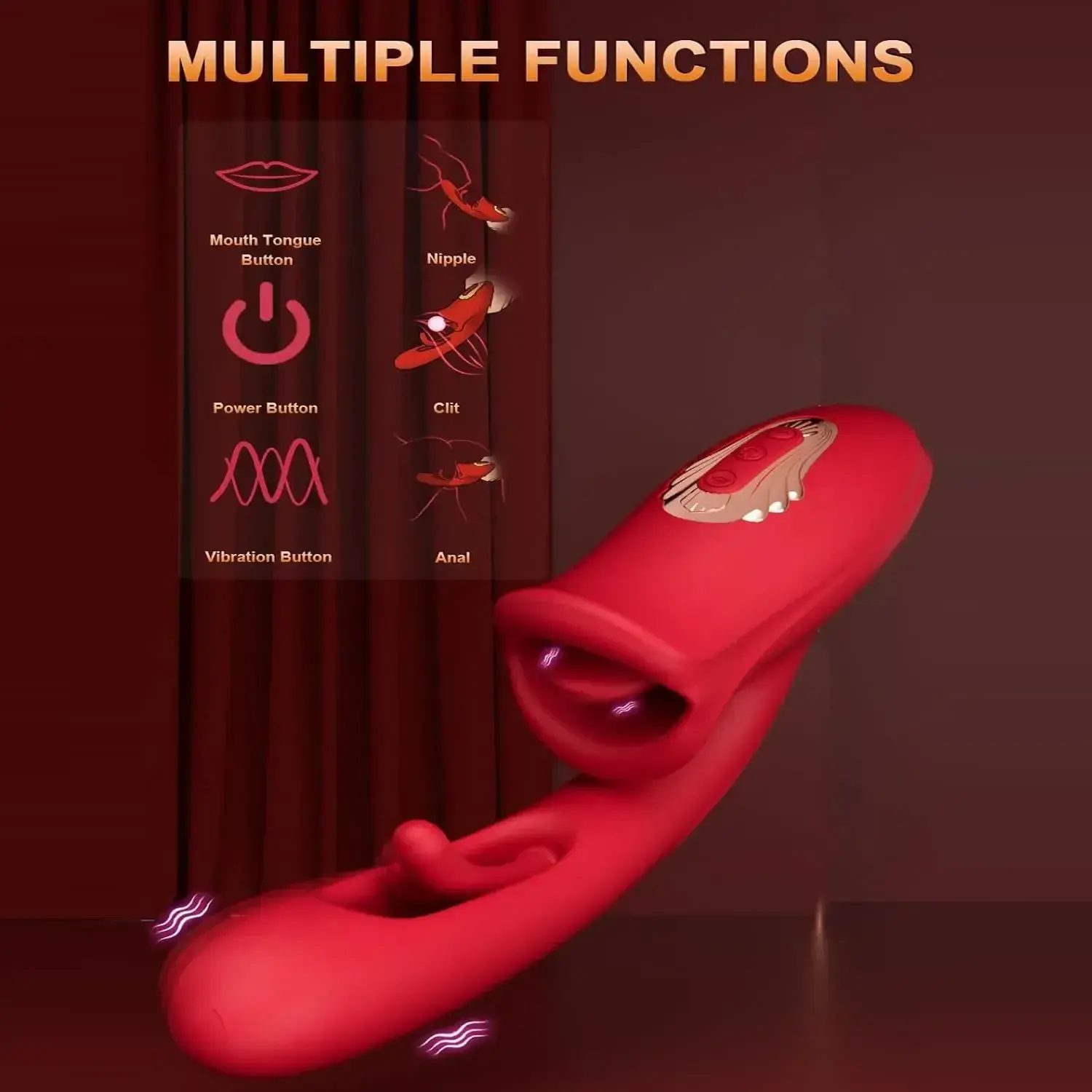 zungenvibrator usb wiederaufladbar diskret