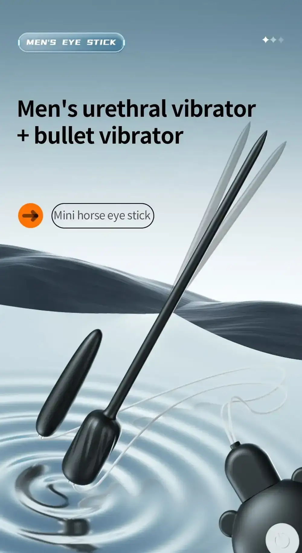 10 frequenz vibration urethra toy