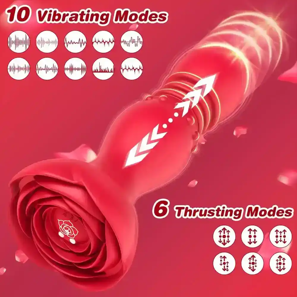 10 vibrationsmodi anal plug