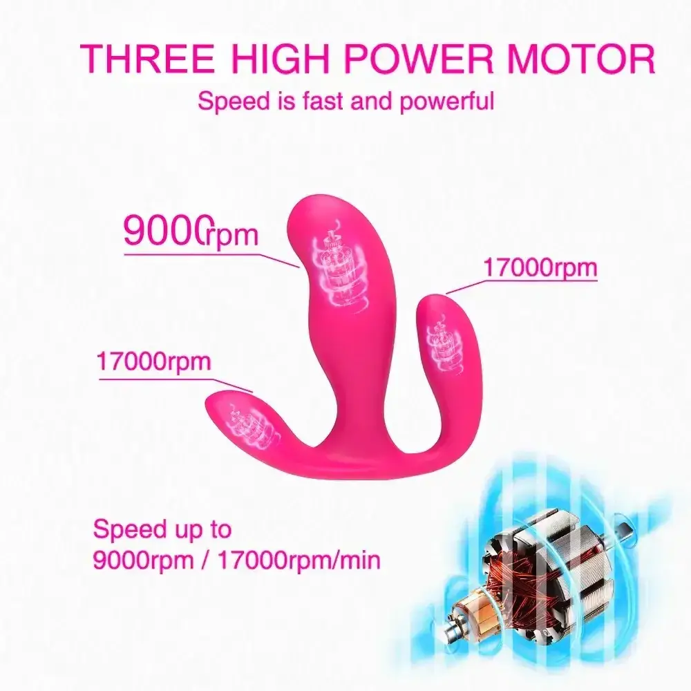 7 vibrationsmodi silikon vibrator