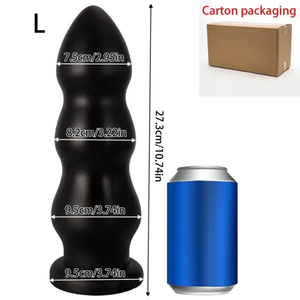 anal beads knot rubber
