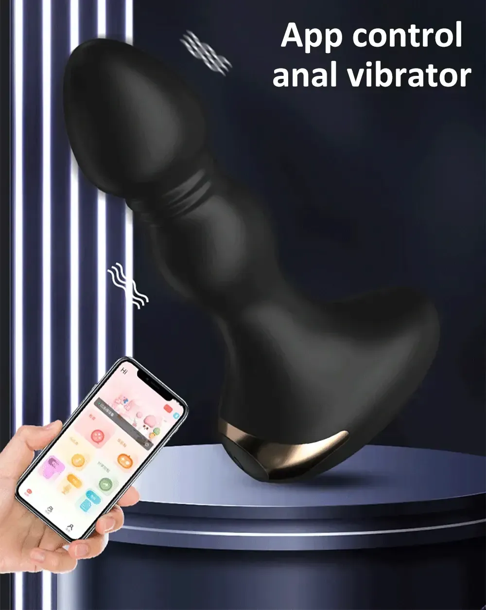anal plug 10 frequenz vibration