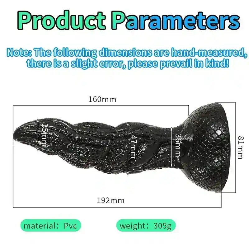 anal plug drachen muster
