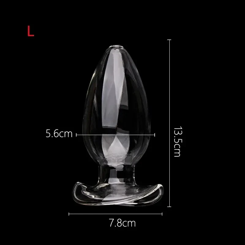 anal plug glas 13.5cm länge