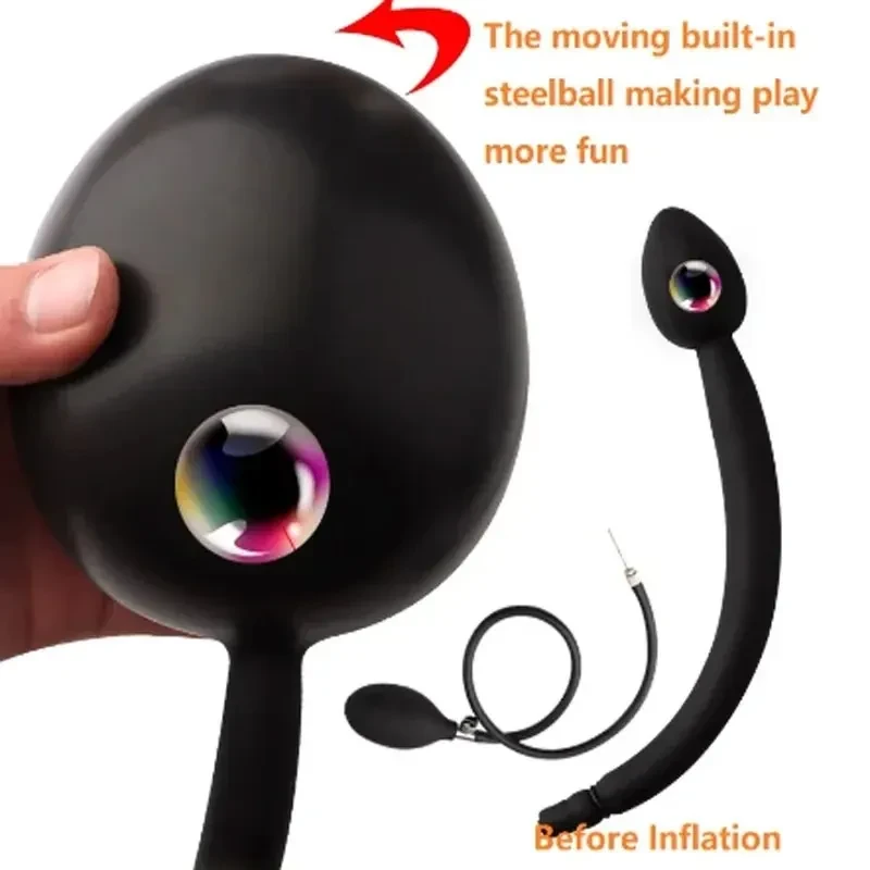 anal plug gonflable silikon