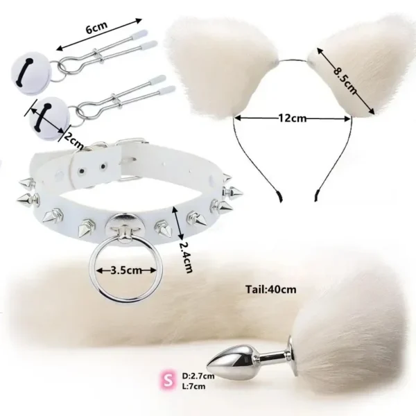 anal plug metall fuchsschwanz cosplay