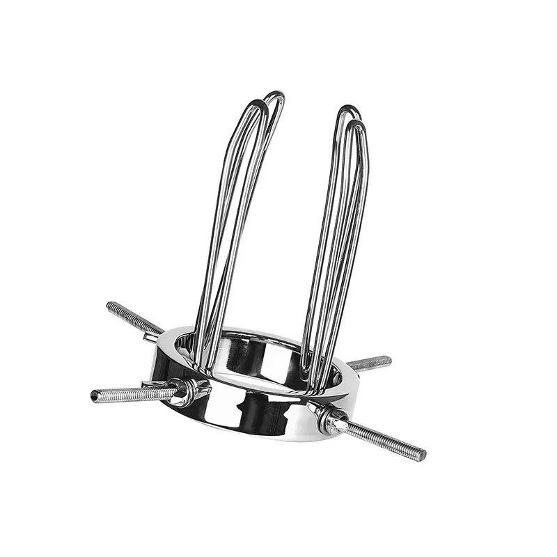 anal plug metall silber