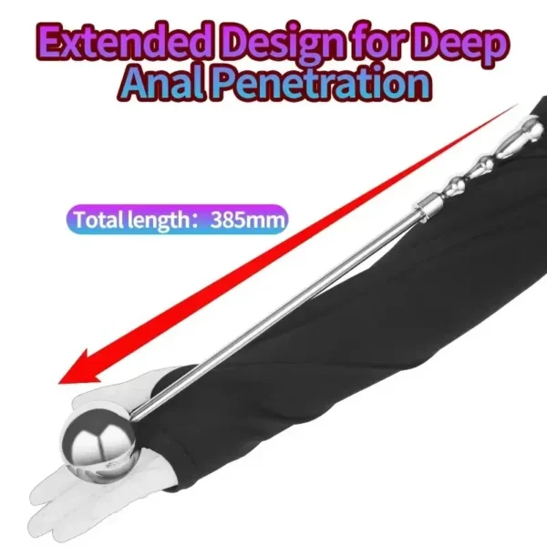 anal plug metall spanking tool