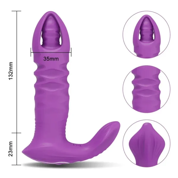anal plug mit 3 thrusting modi