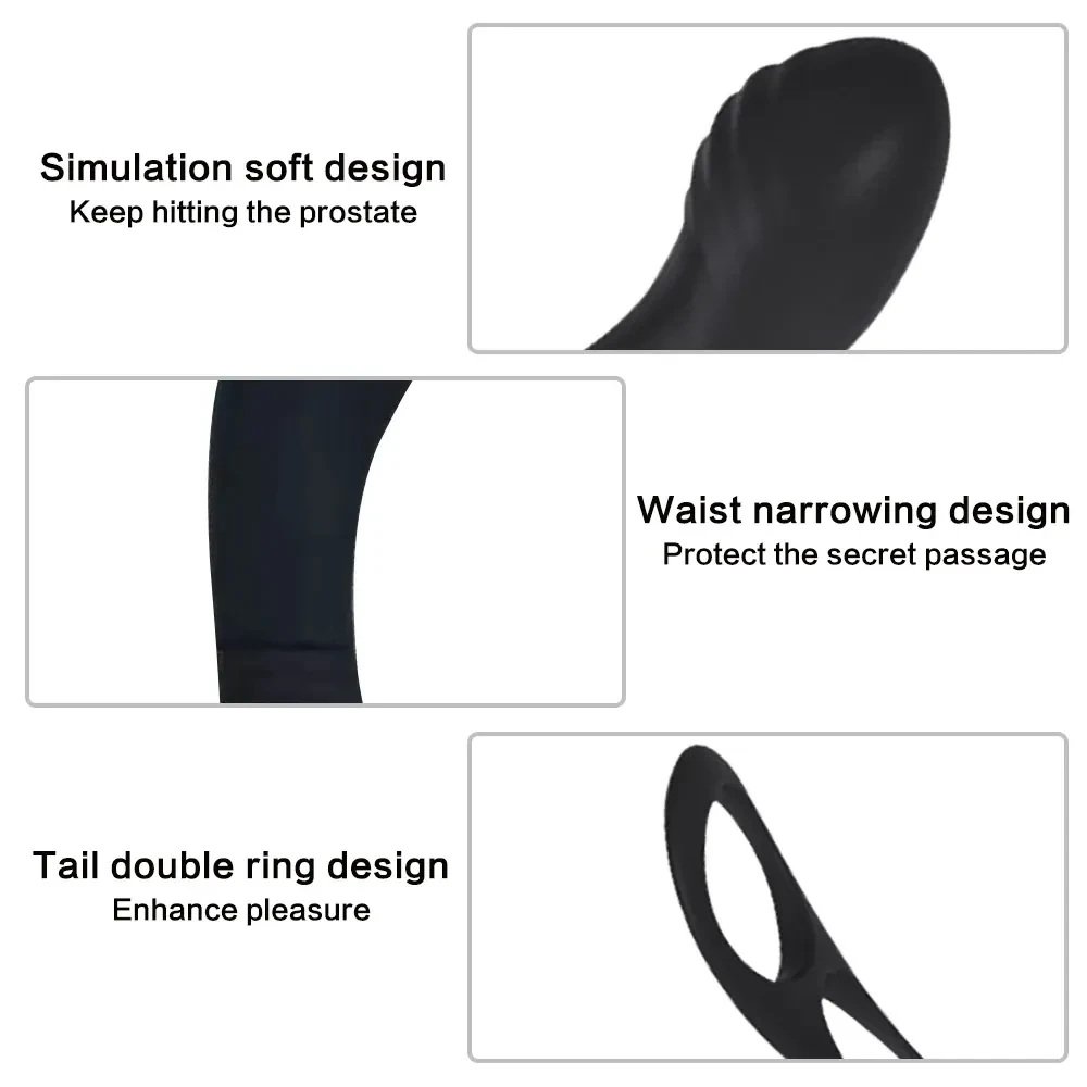 anal plug mit doppelring design
