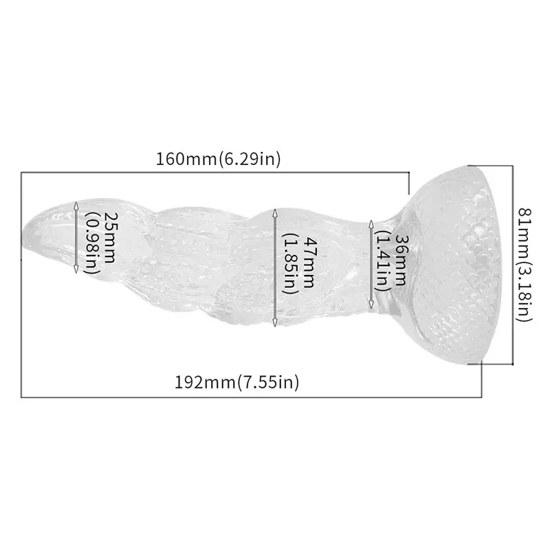 anal plug mit saugnapf basis